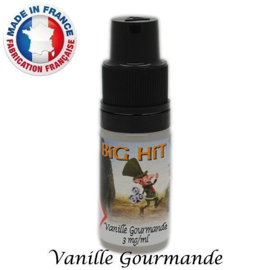 E-liquide vanille gourmande Big-Hit 10 ml 3 mg