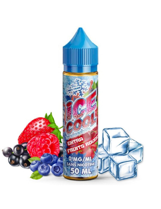 extra fruits rouges ice cool 50ml