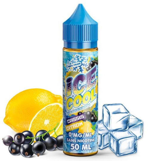 E-liquide ICE COOL cassis citron 50 ml