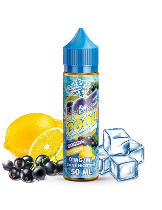 E-liquide ICE COOL cassis citron 50 ml