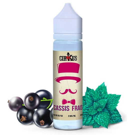 E-liquide CIRKUS cassis frais 50 ml