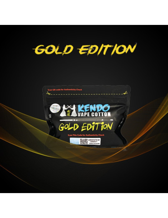 kendo vape cotton gold édition