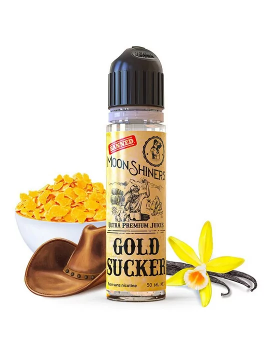 E-liquide Gold Sucker Moonshiners 60ml