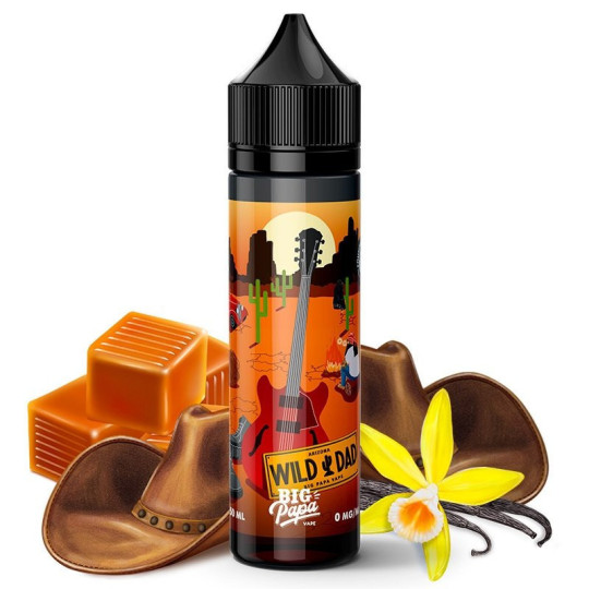 E-liquide WILD DAD Big Papa grand flacon 50ml