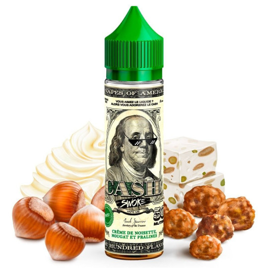 E-liquide CASH SWOKE crème noisette nougat praline pour e-cigarette