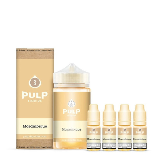 Pack 200ml de e-liquide Mozambique PULP pour cigarette électronique pas cher