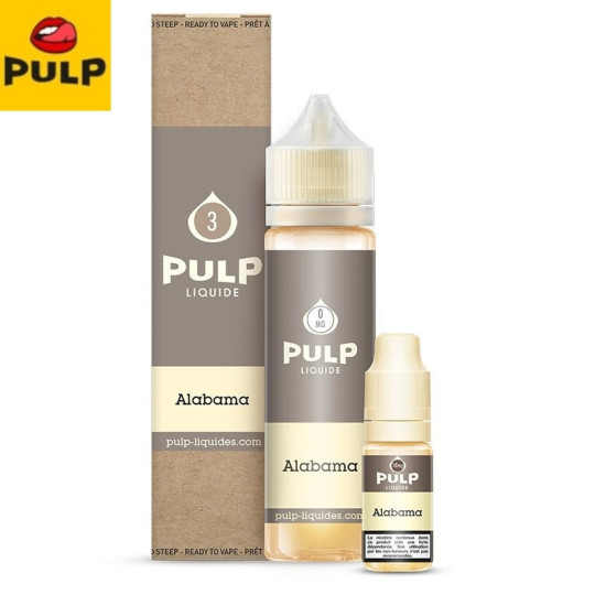 E-liquide PULP ALABAMA grand flacon 3mg pour cigarette électronique moins cher