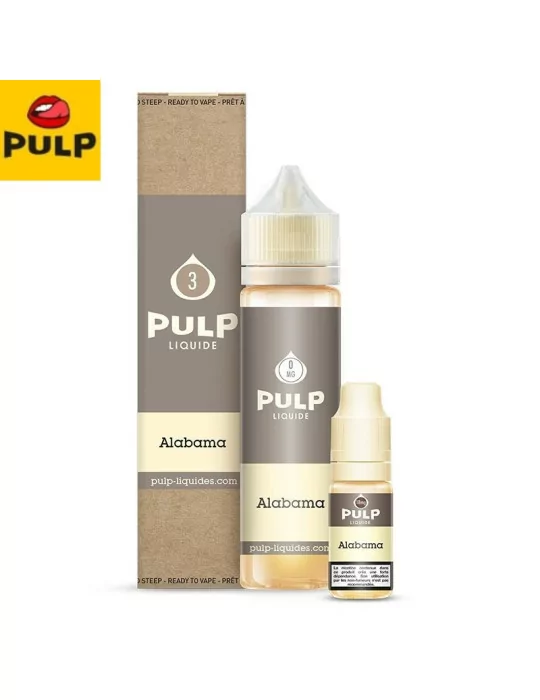 E-liquide PULP ALABAMA grand flacon 3mg pour cigarette électronique moins cher