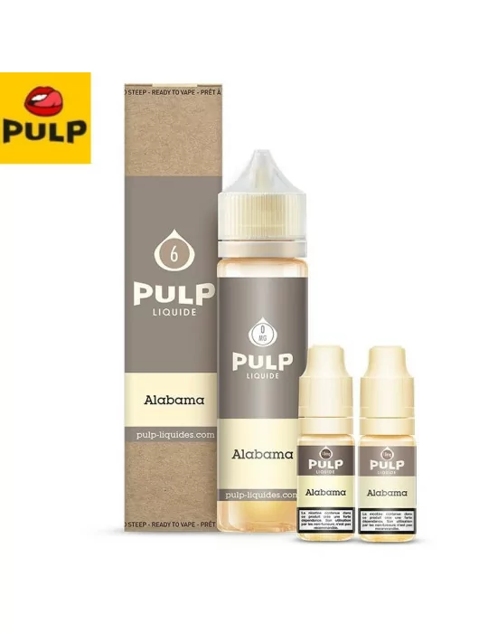 E-liquide PULP ALABAMA grand flacon 6mg pour cigarette électronique pas cher