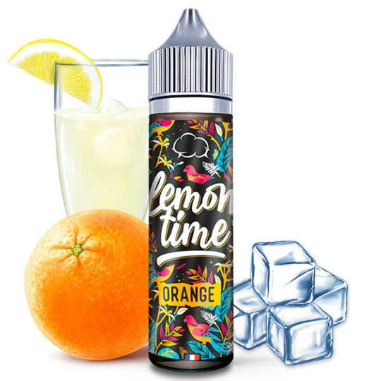 E-liquide orange LEMON'TIME en 50ml pas cher pour cigarette électronique