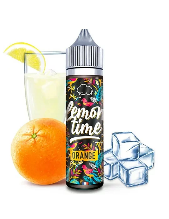E-liquide orange LEMON'TIME en 50ml pas cher pour cigarette électronique