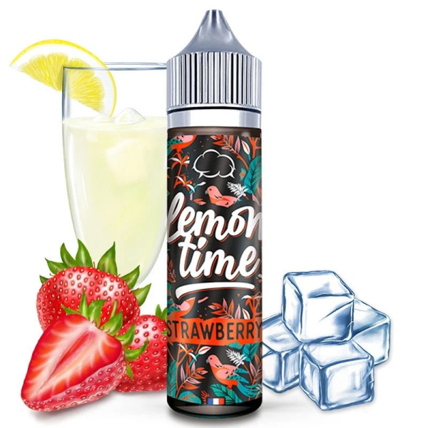 E-liquide Strawberry LEMON'TIME en 50ml pas cher pour cigarette électronique