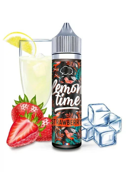 E-liquide Strawberry LEMON'TIME en 50ml pas cher pour cigarette électronique
