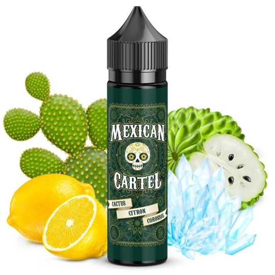 E-liquide MEXICAN CARTEL moins cher et fruité avec cactus citron et corossol