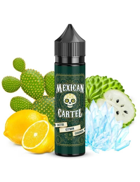 E-liquide MEXICAN CARTEL moins cher et fruité avec cactus citron et corossol