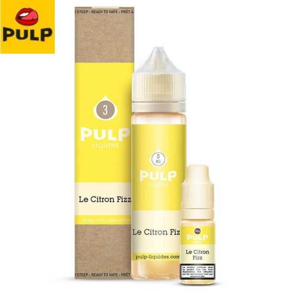 E-liquide citron fizz PULP en 60ml pour 3mg/ml