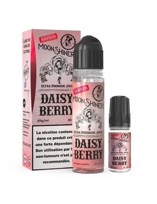 E-liquide Daisy Berry Moonshiners 3mg 60ml