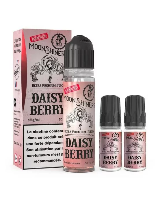 E-liquide Daisy Berry Moonshiners 6mg 60ml moins cher
