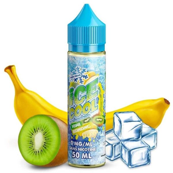 E-liquide BANANE KIWI ICE COOL 50ml - Fruité - big-hit.fr