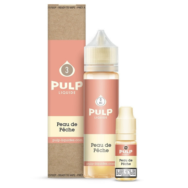 E-liquide peau de pêche PULP 60ml 3MG