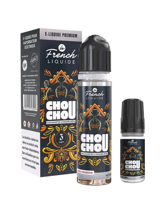 E-liquide Chouchou en 60ml et 3mg de nicotine