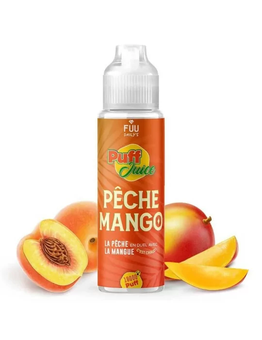 Eliquide Puff Juice Pêche Mango FUU 50ml