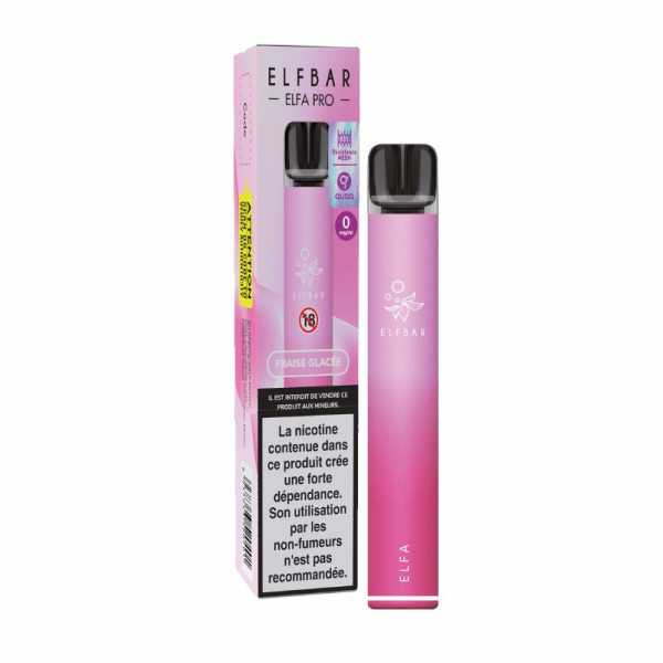 Puff ELFBAR ELFA PRO goût fraise glacée