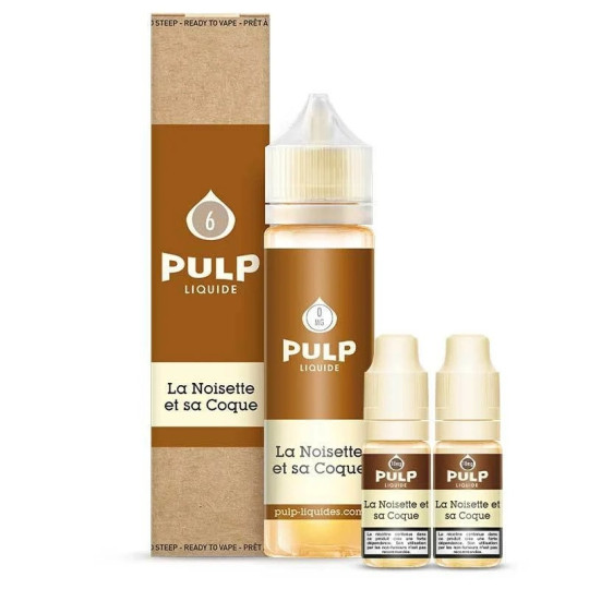 Eliquide la noisette et sa coque Pulp 60 ml