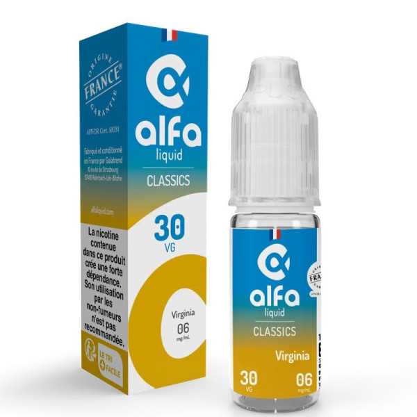 Eliquide Virginia Alfaliquide 10 ml 6 mg/ml