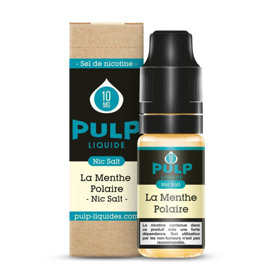 Eliquide menthe polaire nic salt 10mg Pulp