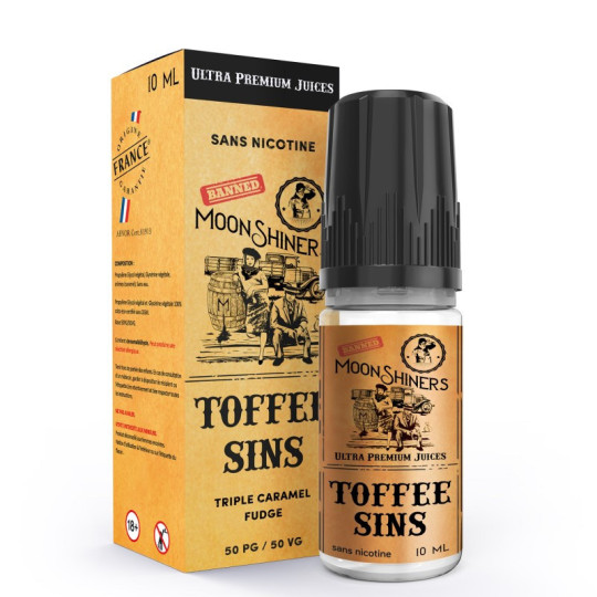 E-liquide Toffee Sins Moonshiners 10 ml