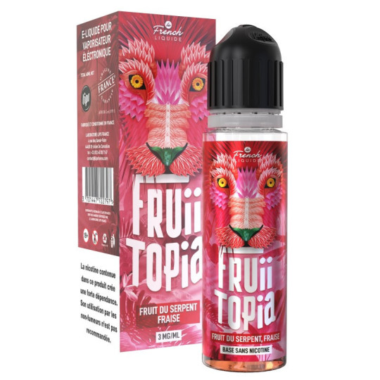 E-liquide Fruiitopia fruit du serpent fraise