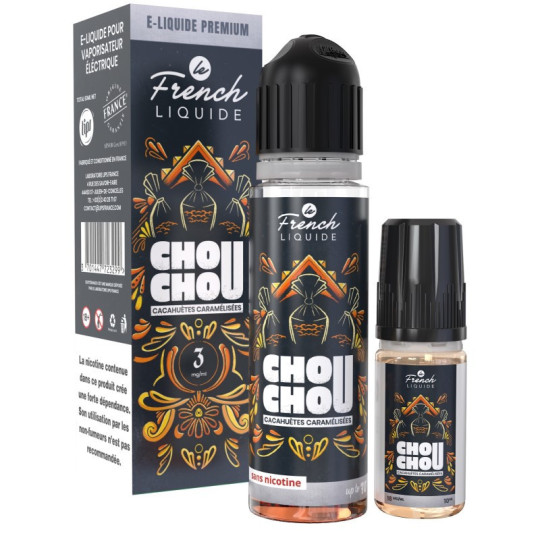 E-liquide Chouchou en 60ml et 3mg de nicotine