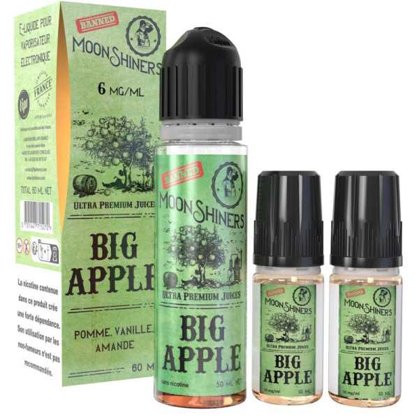 E-liquide Big Apple Moonshiners 60 ml 6 mg
