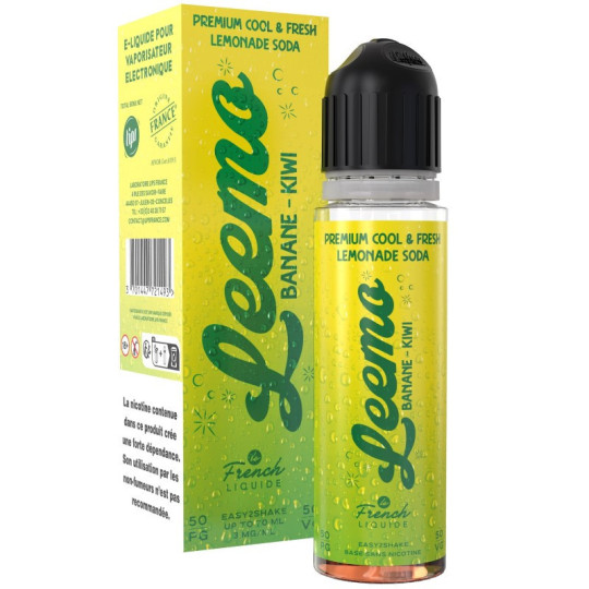 E-liquide LEEMO fruité frais banane kiwi