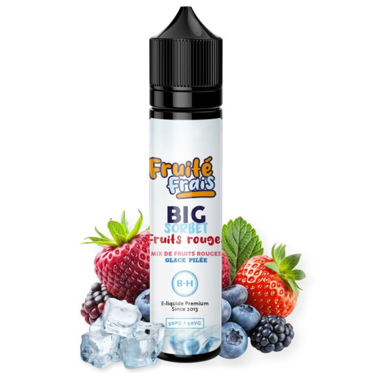 E-liquide sorbet fruit rouge 50 ml
