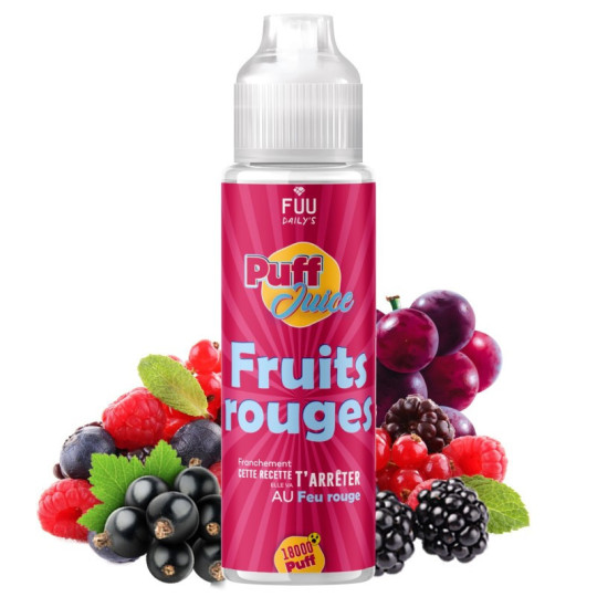 E-liquide Fuu Puff Juice Fruits Rouges 50 ml