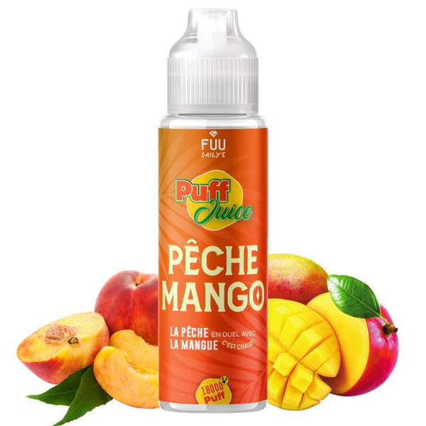 E-liquide Puff Juice Pêche Mango the FUU 50 ml