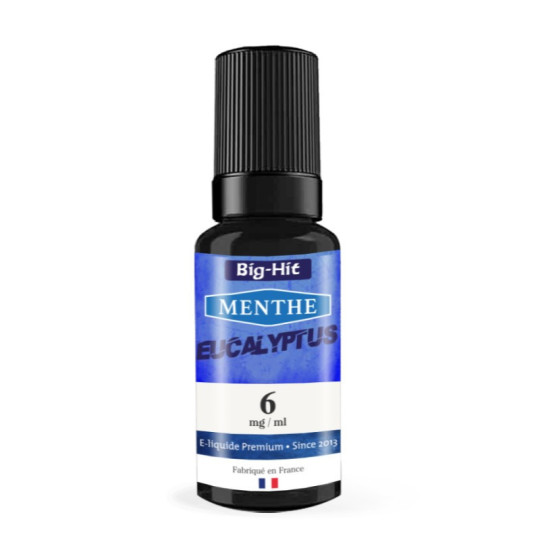 E-liquide menthe eucalyptus 10ml 6mg
