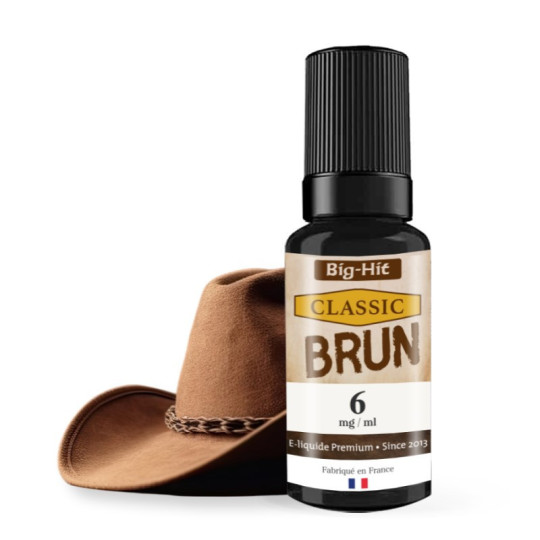 E-liquide tabac brun 6 mg 10 ml moins cher