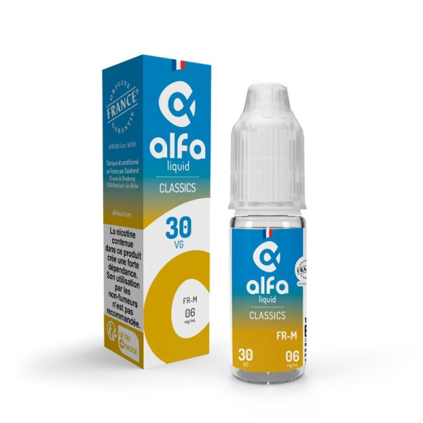 E-liquide FR-M Alfaliquid 10 ml 6 mg/ml