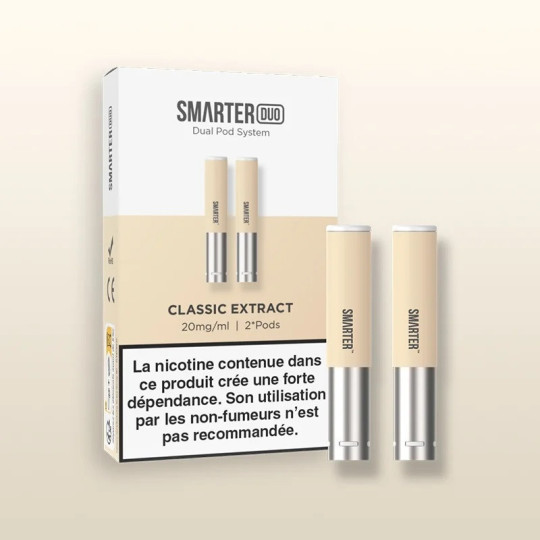 2 cartouches SMARTER goût tabac