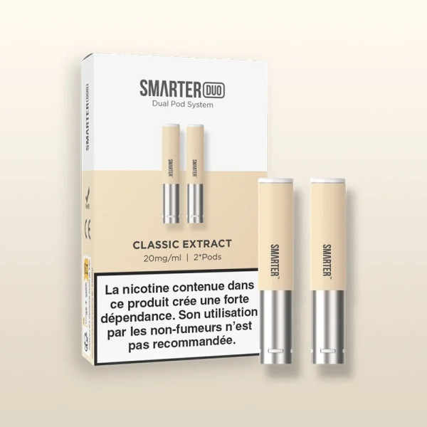 2 cartouches SMARTER goût tabac