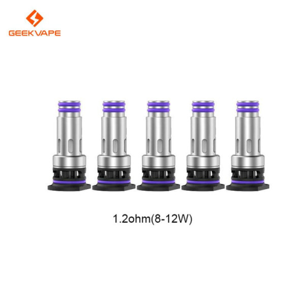 Pack 5 résistances J 1.2 ohm Geekvape