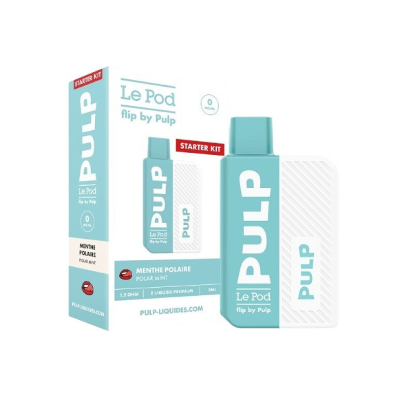 Le pod Flip Pulp menthe polaire