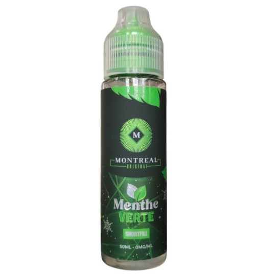 E-liquide menthe verte MONTREAL 50 ml