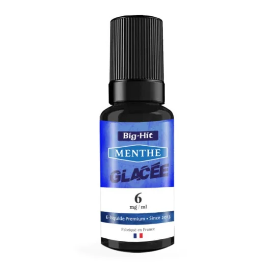 E-liquide menthe glacée BIG-HIT 6 mg