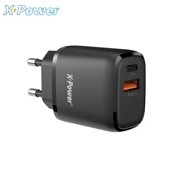 Adaptateur secteur Usb A et Usb C - X-POWER