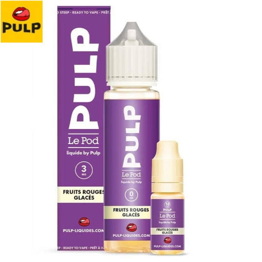 Fruits Rouges Glacés 60ml - Le Pod by Pulp 3 mg