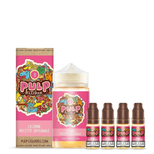 eliquide pulp licorne 200 ml 3mg